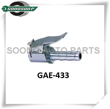 Tire Chuck, Air Chuck, Brass body tire chuck with clip
