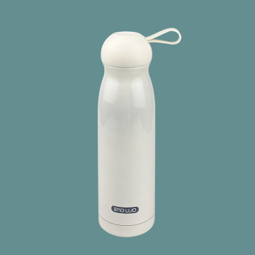 430mL Solid Color Ball Head Lid Vacuum Bottle
