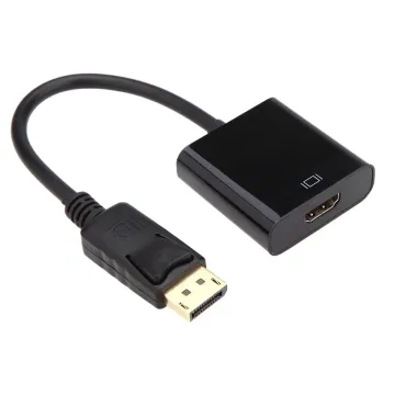 DisplayPort to HDMI-Compatible Adapter Cable - HD 1080P for PC, TV, Laptop