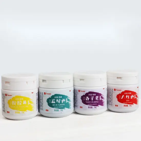 Wholesale Edible Color Powder for Cake Macaron and Fondant Decoration