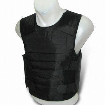 Bulletproof Vest, Made of PE Fiber, Available with High-strength Cordura