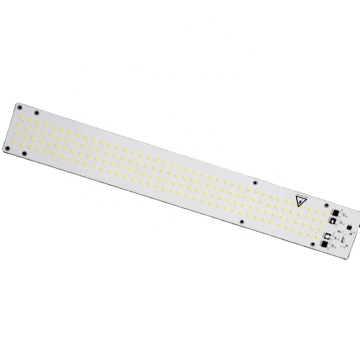 Guangdong High Voltage AC110V Warm White LED Strip Light SMD 2835 4 Rows 160 LEDs/PC 430mm Long 60mm Wide PCB Customized