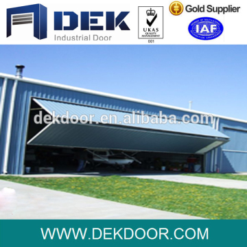 Aluminum alloy industrial heavy duty hangar door