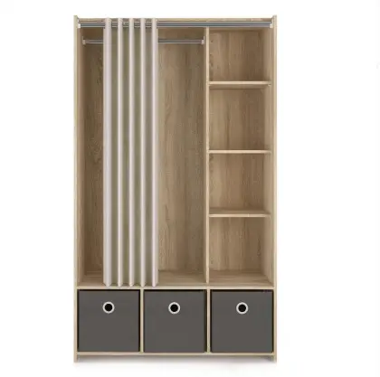 Bedroom Clothes Furniture Wardrobe Closet Storage
