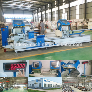 Window door machine / aluminum digital Double head Cutting Saw