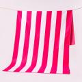 100% Polyester Microfiber Beach Towel Good Water Absorption