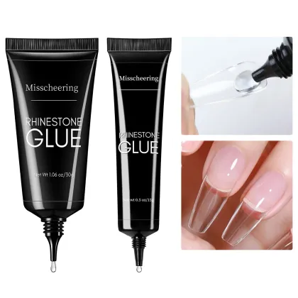 Multifunctional Gel Glue for Nail Tips and Rhinestones