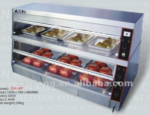 Electric 2 layer food warmer showcase/fast food equipment DH-5P