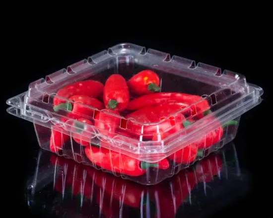 Clear Plastic Packaging Box for Vegetable