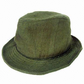 Khaki Simple Bucket Hat, Suitable for Adults