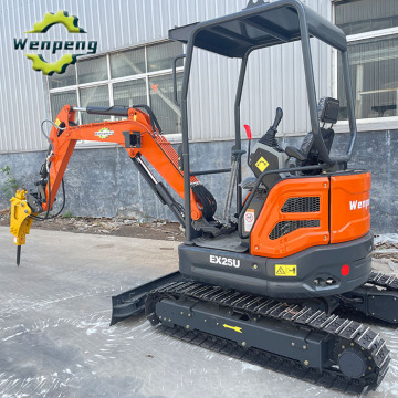 2.5Ton Mini Crawler Excavator with Yanmar Engine