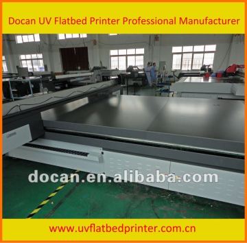 UV flatbed wide format printer M10 (KM512 print heads, UV lamb, UV curing ink)