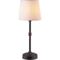 Cordless LED Table Lamp With Linen Shade