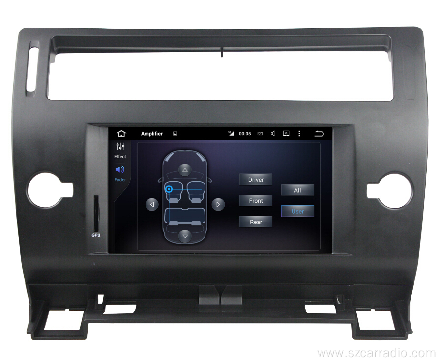 Android Citroen C4 2005-2011 Car Multimedia Player