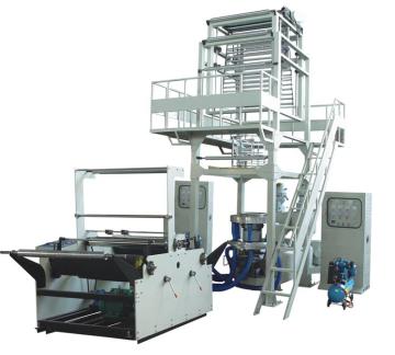 GD-45X2 Double-Layer Co-Extruding Rotary Die Head Film Blowing Machine Set