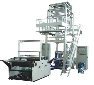 GD-45X2 Double-Layer Co-Extruding Rotary Die Head Film Blowing Machine Set