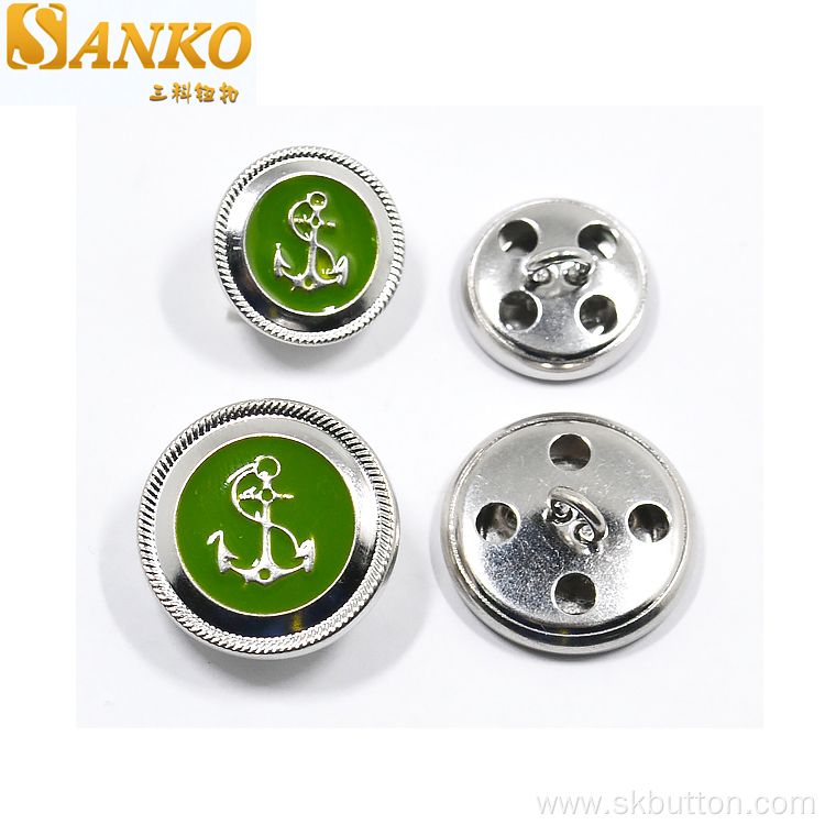 custom made logo buttons for clothing