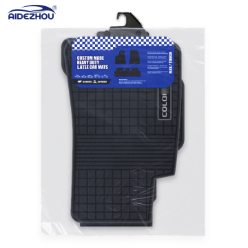 All Weather PVC Latex Floor Mats for ISUZU D-MAX & CHEVROLET S10/COLORADO (2012+)