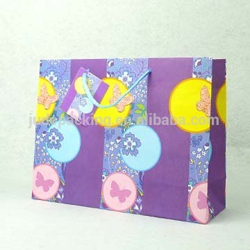 Plus Size Paper Bags,Glitter,Flocking,Hotstamping Could Be Customized 2015 New