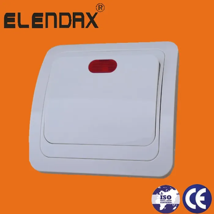 Европейский настенный выключатель двустороннего освещения заподлицо (F2002)