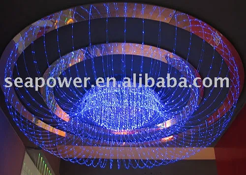 fiber chandelier