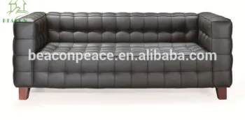 2016 Modern Joseph Hoffman Kubus 3 seater club sofa