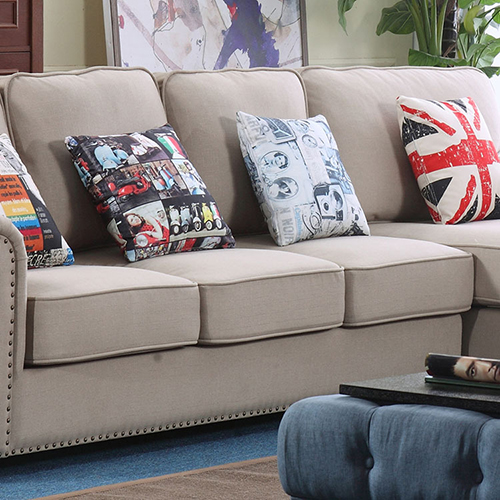 Upholstered Sectional Sofa