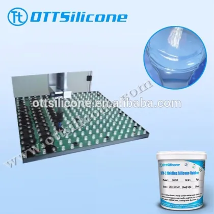 Conductive Liquid potting silicone raw material of Rtv2