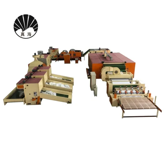 Automatic Wadding Sheet Filling Production Line for Comforter Making Machine