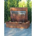 Square Water Table Corten Steel