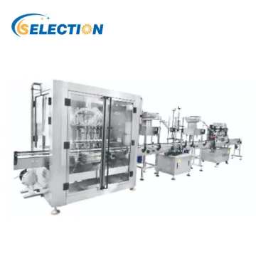 100-1000Ml Automatic Liquid Filling Production Line