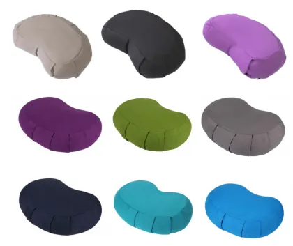 Eco-Friendly Organic Cotton Buckwheat Yoga Cushion Pillow