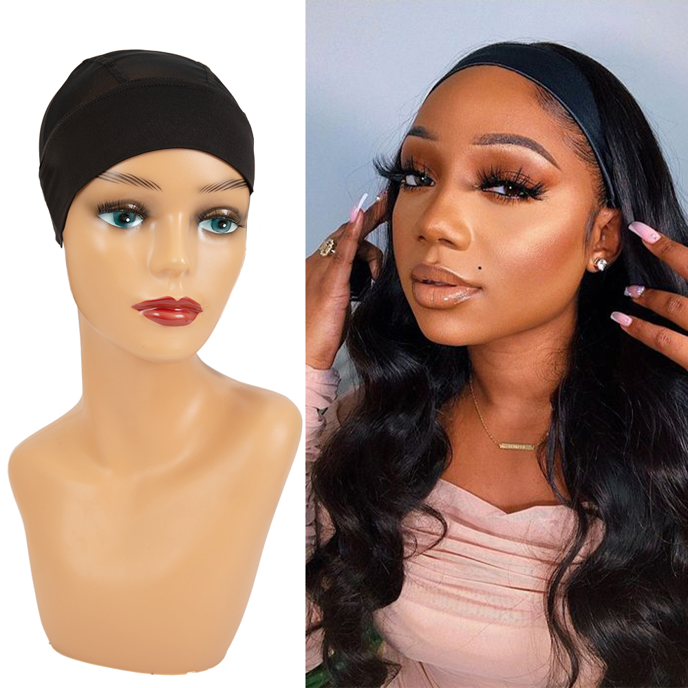 Mesh Headband Wig Cap 9