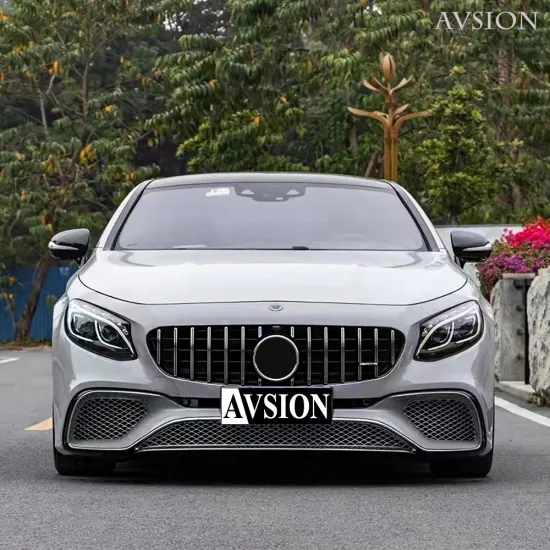 Mercedes-Benz S-Coupe C217 2015-2021 Modified S65 Body Kit with Bumper Grille