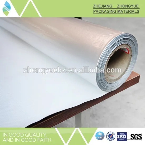 Reflective Aluminum Foil Woven fabric for Insulation