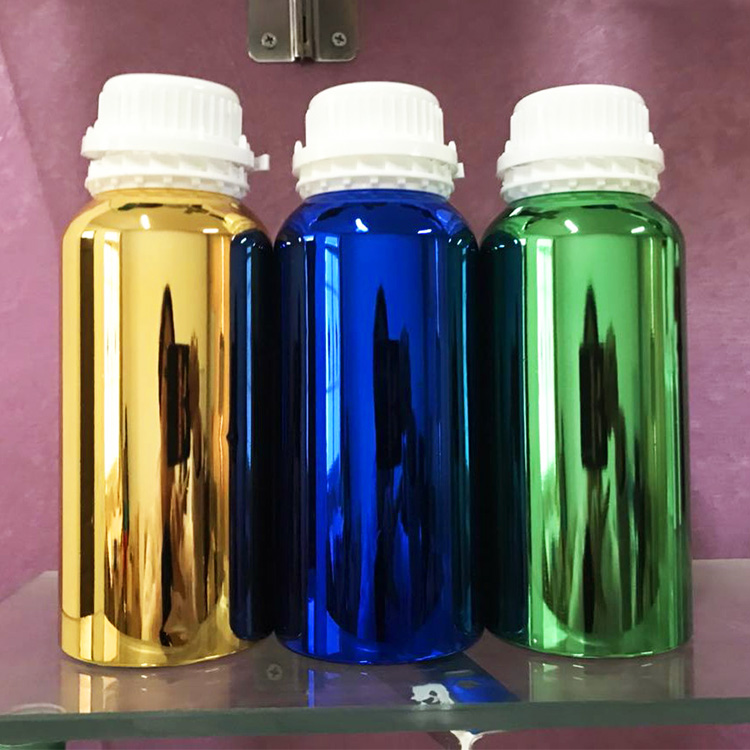 all sizes UV electroplating aluminum bottle best quality