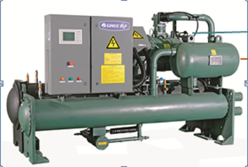 Screw chiller with heat recover