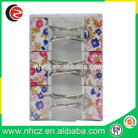 25MM flower printing binder clips