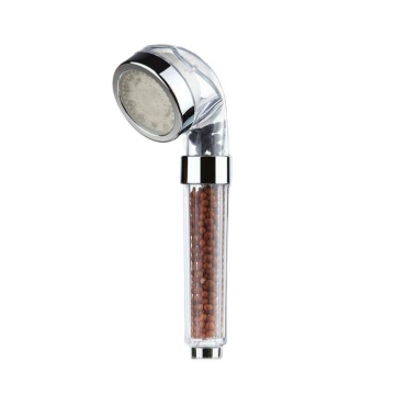 High Pressure Vitamin C Negative Ion Spa 7 LED Shower Head with Handheld