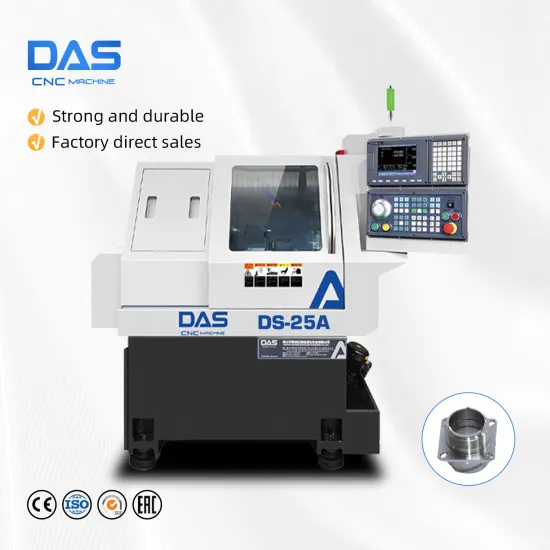 DS-25A CNC Lathe Machine with Syntec/GSK Controller: Affordable, Long-Lasting Solution for Metal Working