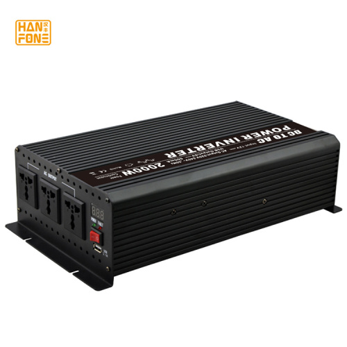 2000W Power Inverter 12V/24V to 220V/110V Output