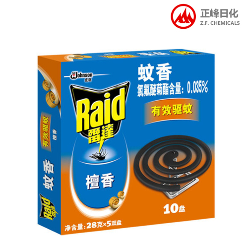 Raid Sandalwood type Mosquito coil