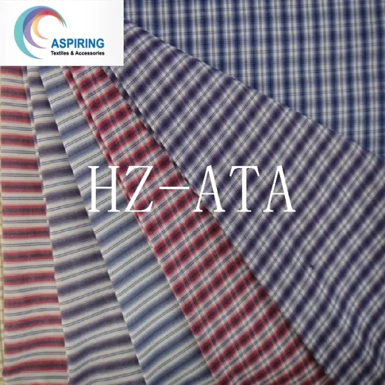 2016 Fashion Shirt Garment Tc Yarn Dyed Fabric