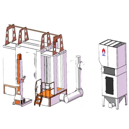 Metal Coating System Powder Coating Equipment