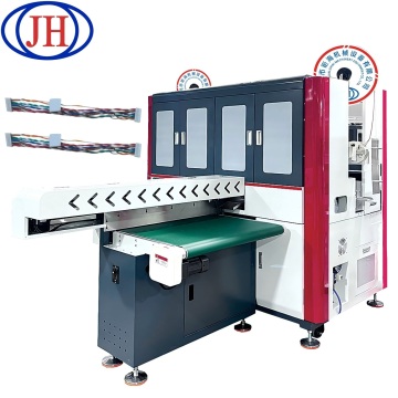 ماشین درج چین دار با پیچش سیم یکپارچه