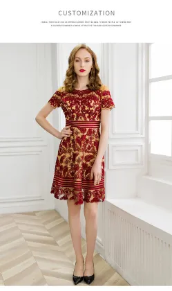 Guaranteed dress casual dress chiffon ladies chiffon dress