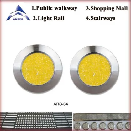 Yellow Tactile Indicator Stud (ARS-04)