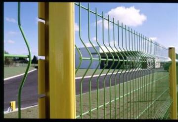 Appealing PVC Coated Welded Wire Mesh Fence