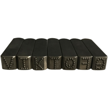 Custom CR12MOV Metal Punch Stamp Engraving Services