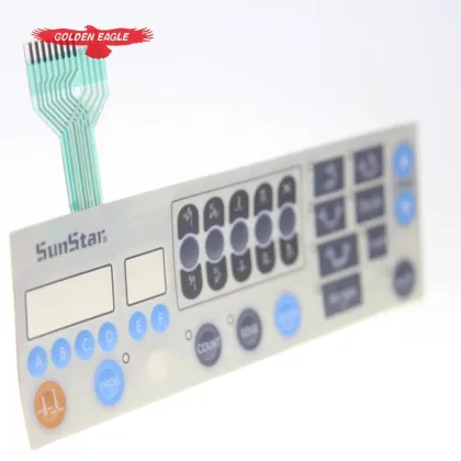 Sunstar KM250 Sewing Machine Operation Panel Set - Skin and Spare Parts